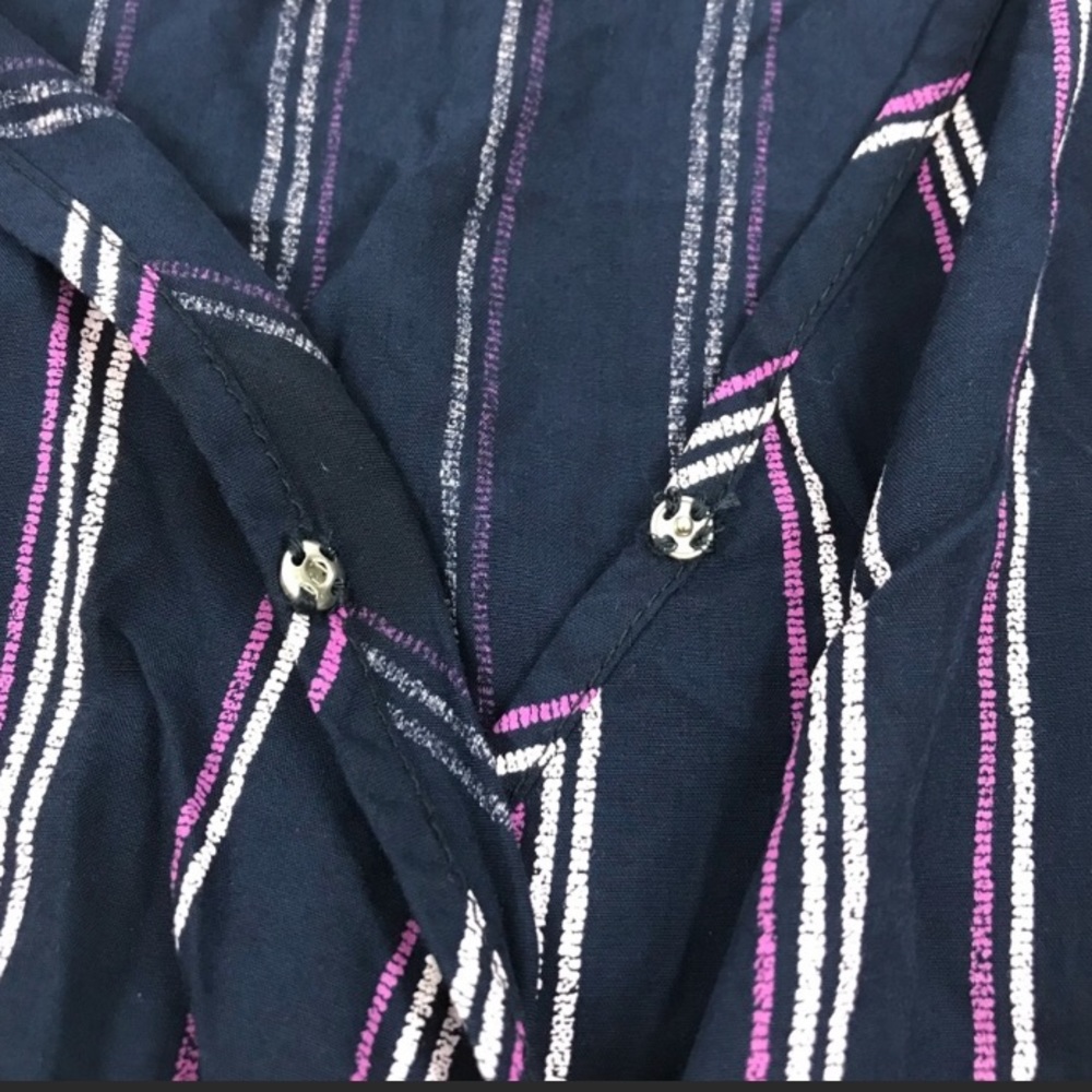 Banana Republic stripe short romper - Picture 4 of 8